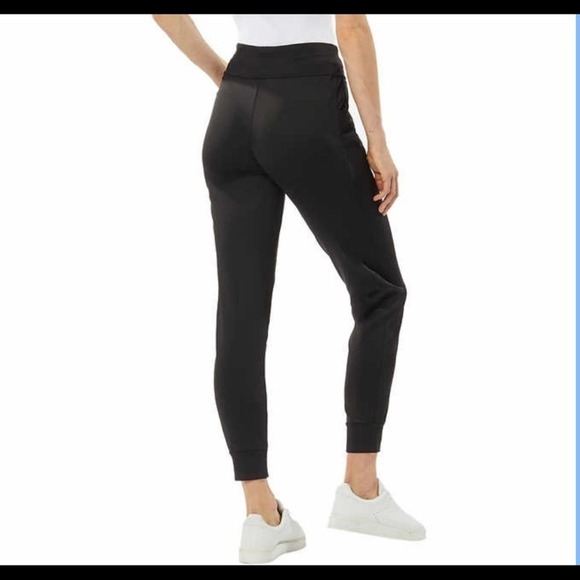 Joggers 32 degrees drawstring Side pockets Heather Green Joggers Size Large NWT - Picture 3 of 8